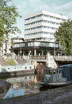 801455 Gezicht op de Willemsbrug over de Stadsbuitengracht te Utrecht, tijdens de werkzaamheden ten behoeve van de ...